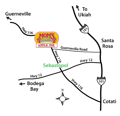 Mom's Apple Pie Map